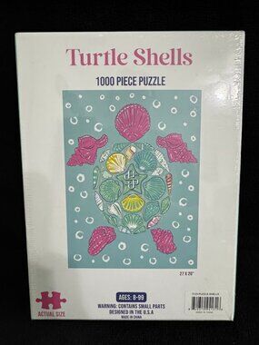 NWT Simply Southern 1000 Piece Turtle Shells‎ Jigsaw Puzzle
